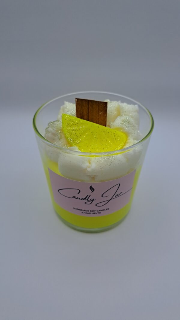 Lemon Pie Dessert Candle - Image 3