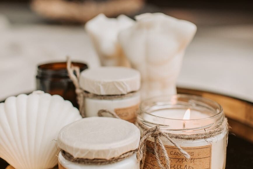 handmade soy wax candles