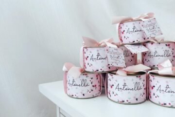fancy packaging of brand merchandise