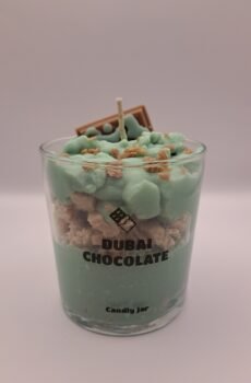 Dubai Chocolate Dessert Candle