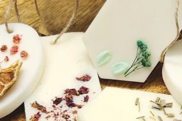 wax sachets από φυτικό κερί σόγιας