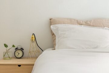 interior of a modern minimalist bedroom