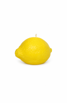 Lemon Breeze χειροποίητο αρωματικό κερί σόγιας σε σχέδιο λεμονιού από φυτικό κερί σόγιας.