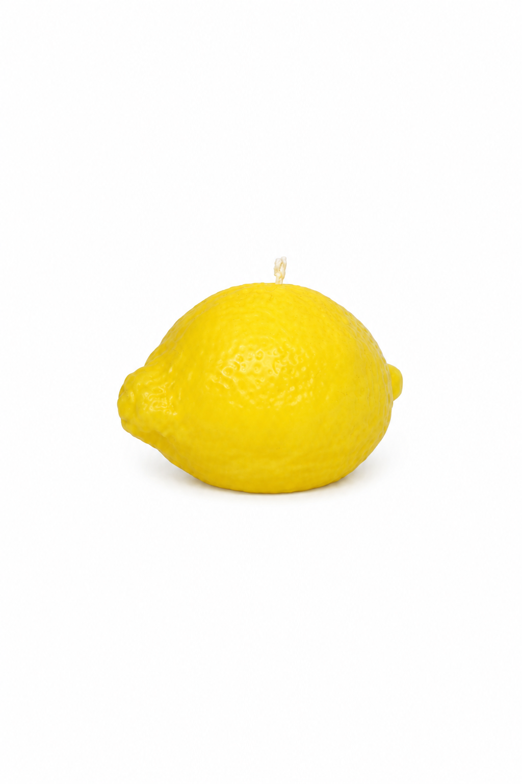 Lemon Breeze χειροποίητο αρωματικό κερί σόγιας σε σχέδιο λεμονιού από φυτικό κερί σόγιας.